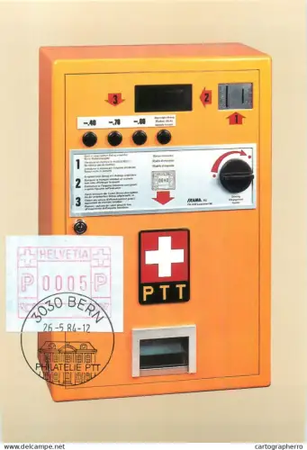 A5376 Postal history postcard Internationale Briefmarken Messe Welt Treff der Philatelie No. 09638