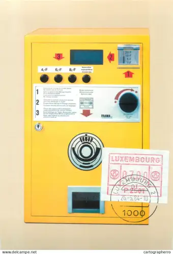 A5376 Postal history postcard Internationale Briefmarken Messe Welt Treff der Philatelie No. 08636