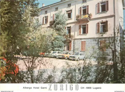 A5375 Switzerland Lugano Albergo Hotel Garni