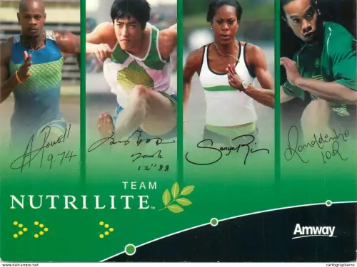 A5374 Team Nutrilife Amway sportives athletes multi view advertising