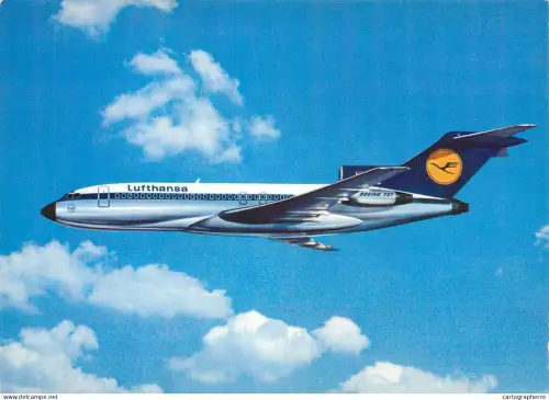 A5374 Lufthansa Boeing 727 Europa Jet