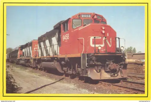 A5374 CN 9458 Canadian National diesel electric locomotive