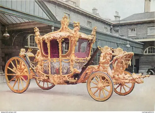A5373 Tuck's Postcard Her Majesty's State Coach