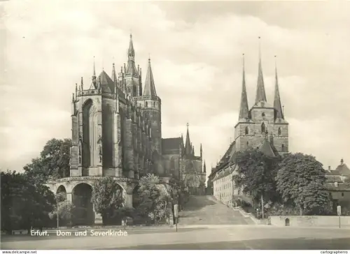 A5372 Germany Erfurt Dom u. Severikirche
