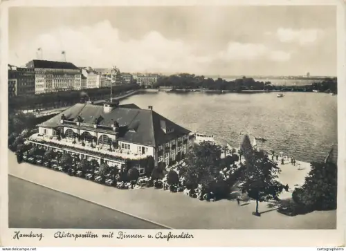 A5372 Germany Hamburg Der Alsterpavillon