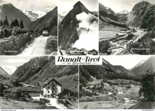 A5371 Austria Ranalt im Stubaital Tirol multi view