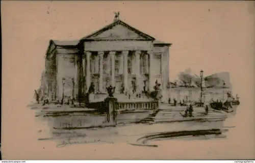 A5919 Poland Poznan Opera artist postcard 1964