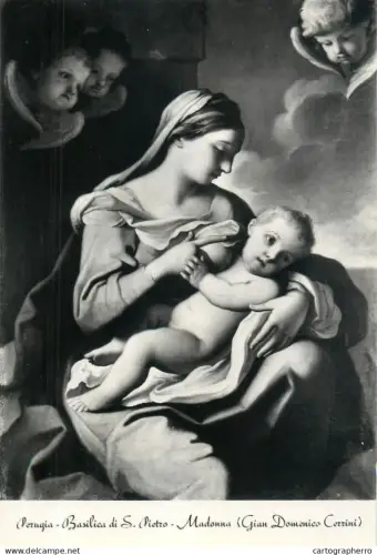 A5371 Italy Perugia Basilica di S. Pietro Madonna (Gian Domenico Cerrini)