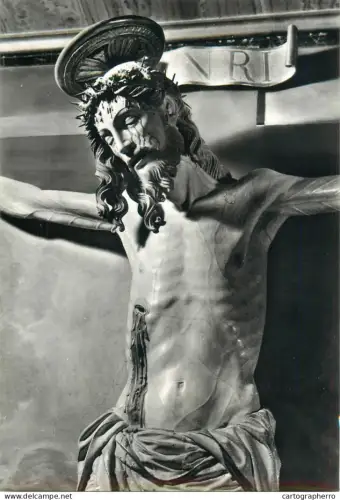 A5371 Italy Perugia Basilica di S. Pietro Crocifisso (Giovanni Tedesco)