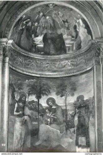 A5371 Italy Spoleto Duomo Madonna col Bambino (Pinturicchio)