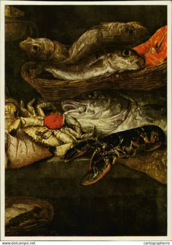 A5919 Abraham van Beijeren - A fish stall