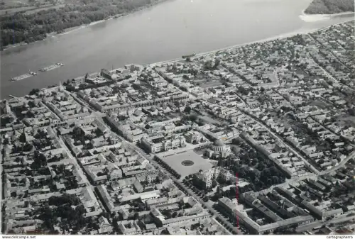 A5370 Hungary Mohacs aerial view