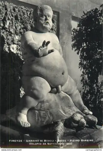 A5370 Italy Firenze Jardin de Bobolo Bacco Pierre Barbino