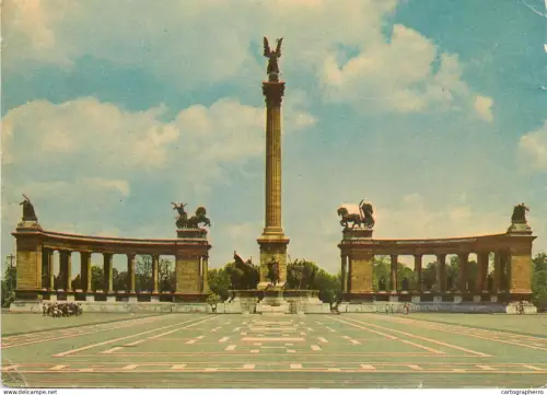 A5357 Hungary Budapest Millennium Monument