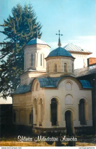 A5357 Romania Sf Manastire Arnota Biserica Sfintilor Arhangheli Mihail si Gavril