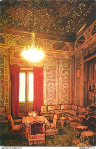 A5357 Romania Sinaia interior din Muzeul Peles