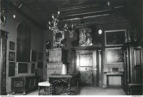 A5355 Hungary Sopron Storno house interior view