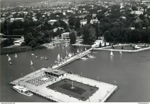 A5355 Hungary Balatonfured aerial view