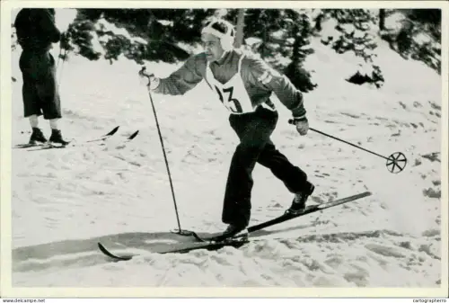 Germany Berlin Olympics Olympia 1936 Cigarettes Trade Card - Kalle Heikkinen