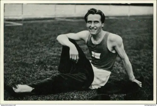 Germany Berlin Olympics Olympia 1936 Cigarettes Trade Card - Isohollo Finnland