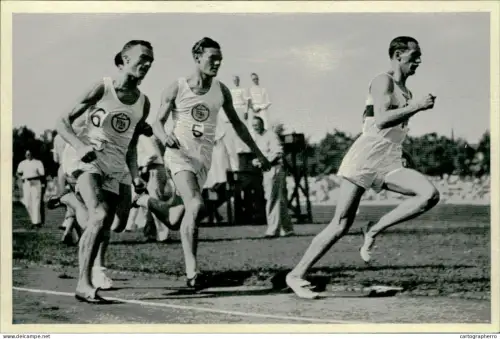 Germany Berlin Olympics Olympia 1936 Cigarettes Trade Card - 800-m-Lauf
