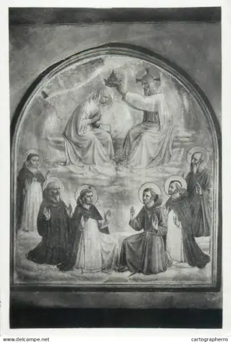 A5354 Incoronazione della Vergine Beato Angelico artwork