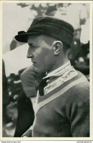 Germany Berlin Olympics Olympia 1936 Cigarettes Trade Card - Sixten Emanuel Johansson