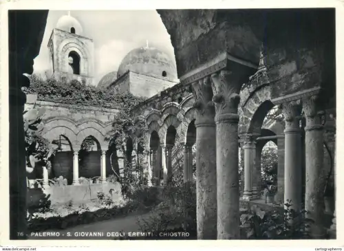 A5354 Italy Palermo San Giovanni degli Eremiti chiostro