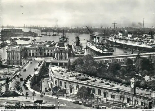 A5354 Italy Genova Stazione Maritima e Porto