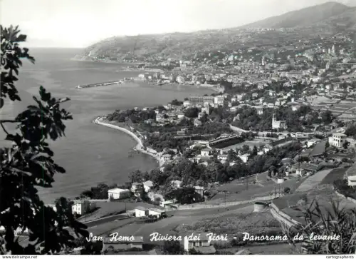 A5354 Italy San Remo panorama da levante