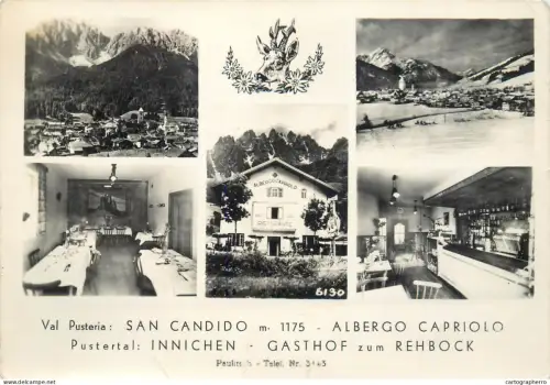 A5354 Italy Val Pusteria San Candido Albergo Capriolo multi view