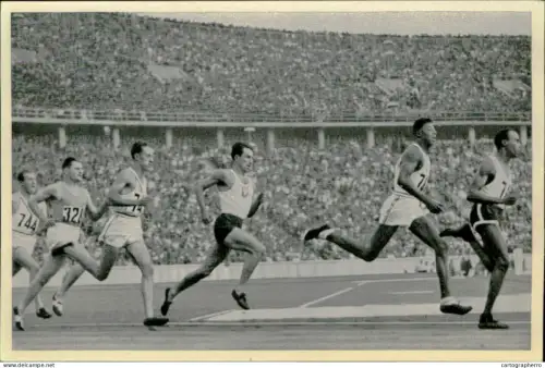 Germany Berlin Olympics Olympia 1936 Cigarettes Trade Card - Neger Woodruff