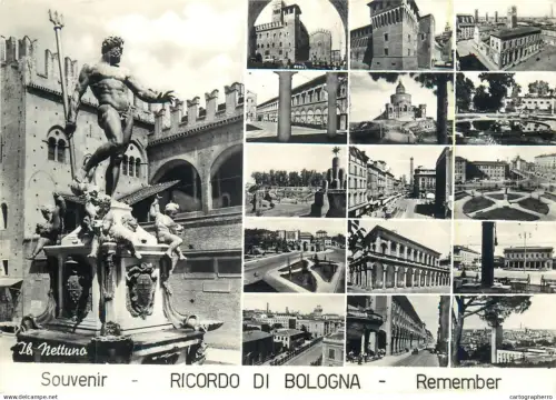 A5354 Italy Bologna souvenir multi view