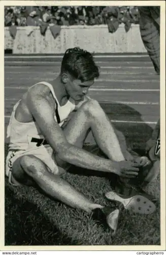 Germany Berlin Olympics Olympia 1936 Cigarettes Trade Card - Forrest Towns