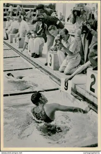 Germany Berlin Olympics Olympia 1936 Cigarettes Trade Card - Terada, der Sieger