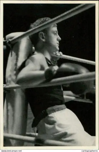 Germany Berlin Olympics Olympia 1936 Cigarettes Trade Card - Boxer Willi Kaiser