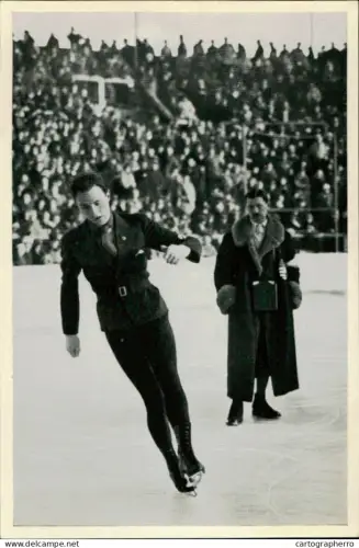 Germany Berlin Olympics Olympia 1936 Cigarettes Trade Card - Karl Schafer