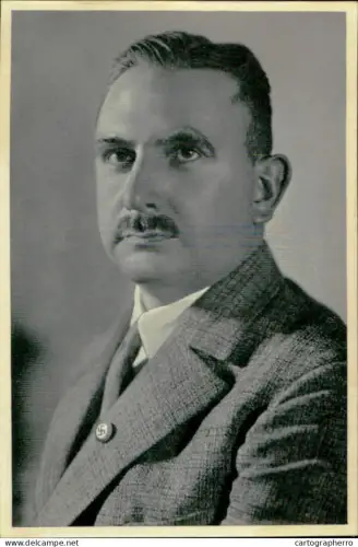 Germany Berlin Olympics Olympia 1936 Cigarettes Trade Card - Bernhard Rust