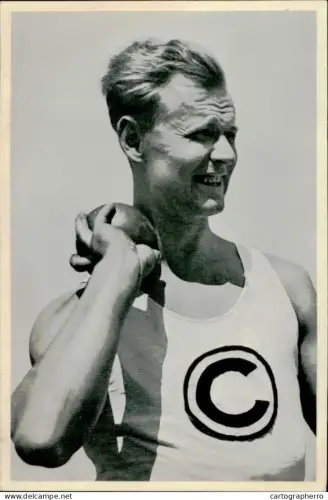 Germany Berlin Olympics Olympia 1936 Cigarettes Trade Card - Gerhard Stock