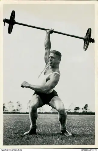 Germany Berlin Olympics Olympia 1936 Cigarettes Trade Card - Obschruf (Trier)