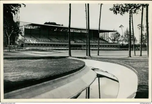 Germany Berlin Olympics Olympia 1936 Cigarettes Trade Card - Der Reiterplatz
