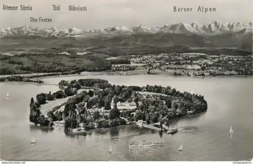 A5349 Germany Insel Mainau im Bodensee aerial view