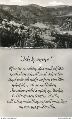 A5349 Germany Barental mit Feldberg Schwarzwald