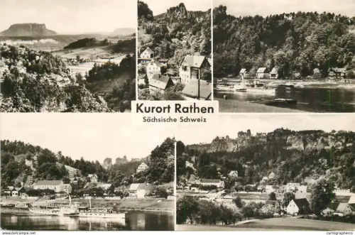 A5349 Germany Kurort Rathen Sachsische Schweiz multi view