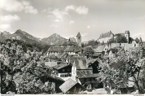 A5349 Germany Hohenluftkurort Fussen aerial view