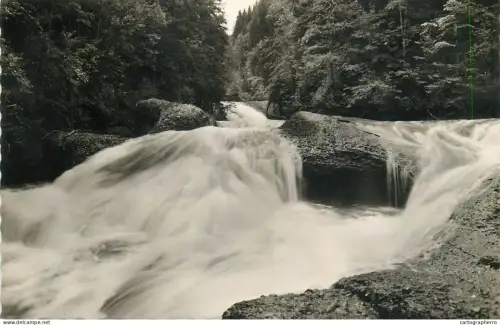 A5348 Germany Allgau Eistobel Wasserfalle bei Grunnenbach