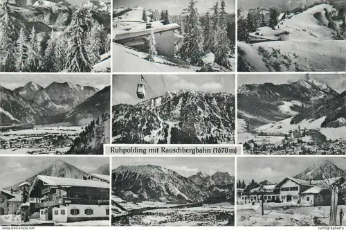 A5348 Germany Ruhpolding mit Rauschbergbahn multi view