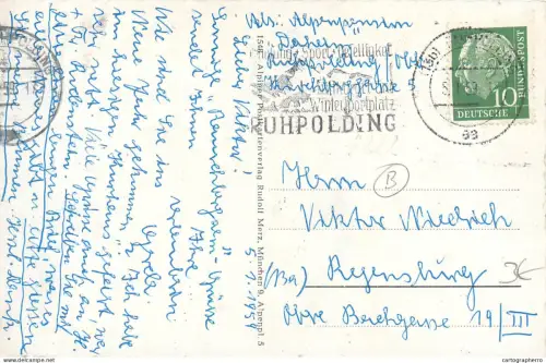 A5348 Germany Ruhpolding mit Rauschbergbahn multi view