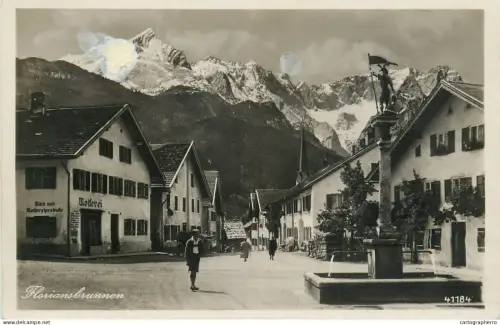 A5348 Germany Partenkirchen Florianbrunnen