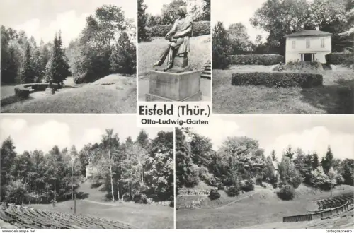 A5347 Germany Eisfeld Thuringen Otto Ludwig Garten